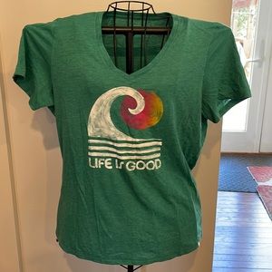 Life is Good tee
